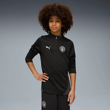 Top Manchester City Training Junior 2025/26 Noir