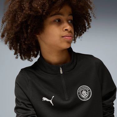 Top Manchester City Training Junior 2025/26 Noir