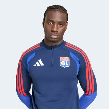 Haut Entraînement Olympique Lyonnais Homme 2026/27 Bleu Marine Rouge
