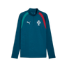 Le haut d'entraînement bleu du Portugal Puma assure une performance de haut niveau.