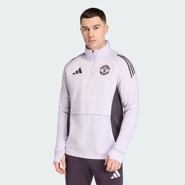 Haut Hiver Manchester United Tiro 25 Competition Homme - Violet