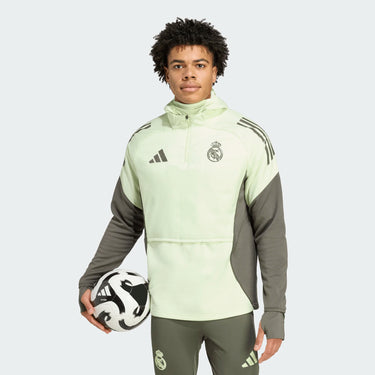 Top Real Madrid Training Winter Homme 2025/26 Vert