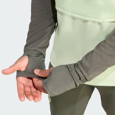 Top Real Madrid Training Winter Homme 2025/26 Vert