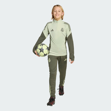 Top Real Madrid Training Tiro 25 Junior 2025/26 Vert