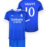 Kit Real Madrid third 2025 2026 détail flocage Mbappé