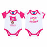Lot de 2 Bodies OM Bébé Fille 2026/27 Blanc Rose – photo principale