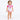 Lot de 2 Bodies OM Bébé Fille 2026/27 Blanc Rose – vue complémentaire 2