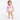 Lot de 2 Bodies OM Bébé Fille 2026/27 Blanc Rose – vue complémentaire 3