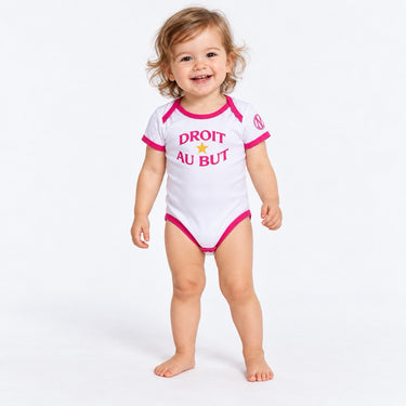 Lot de 2 Bodies OM Bébé Fille 2026/27 Blanc Rose – vue complémentaire 3