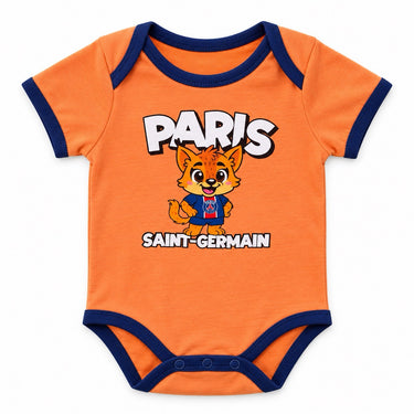 Lot de 2 Bodies PSG Bébé Fille 2026/27 Orange Écru