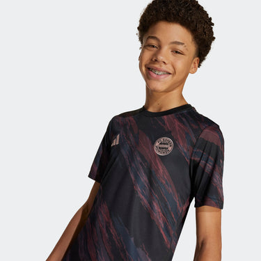 Maillot Bayern Munich Pre-match Junior 2025/26 Noir