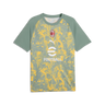 Maillot échauffement AC Milan homme PUMA, vue avant officielle.