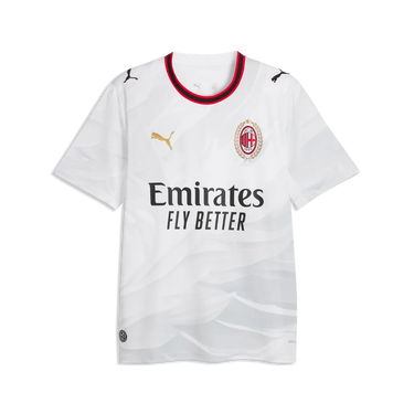 Haut du bundle – photographie originale Maillot AC Milan Extérieur Homme 2026/27 Blanc Doré