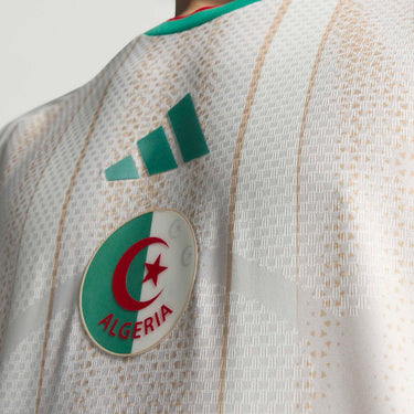 Maillot Algérie Domicile Authentique Homme 2026 Blanc