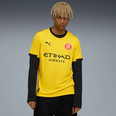 Maillot Girona F.C. Extérieur Homme 2025/26 Jaune