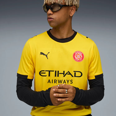 Maillot Girona F.C. Extérieur Homme 2025/26 Jaune