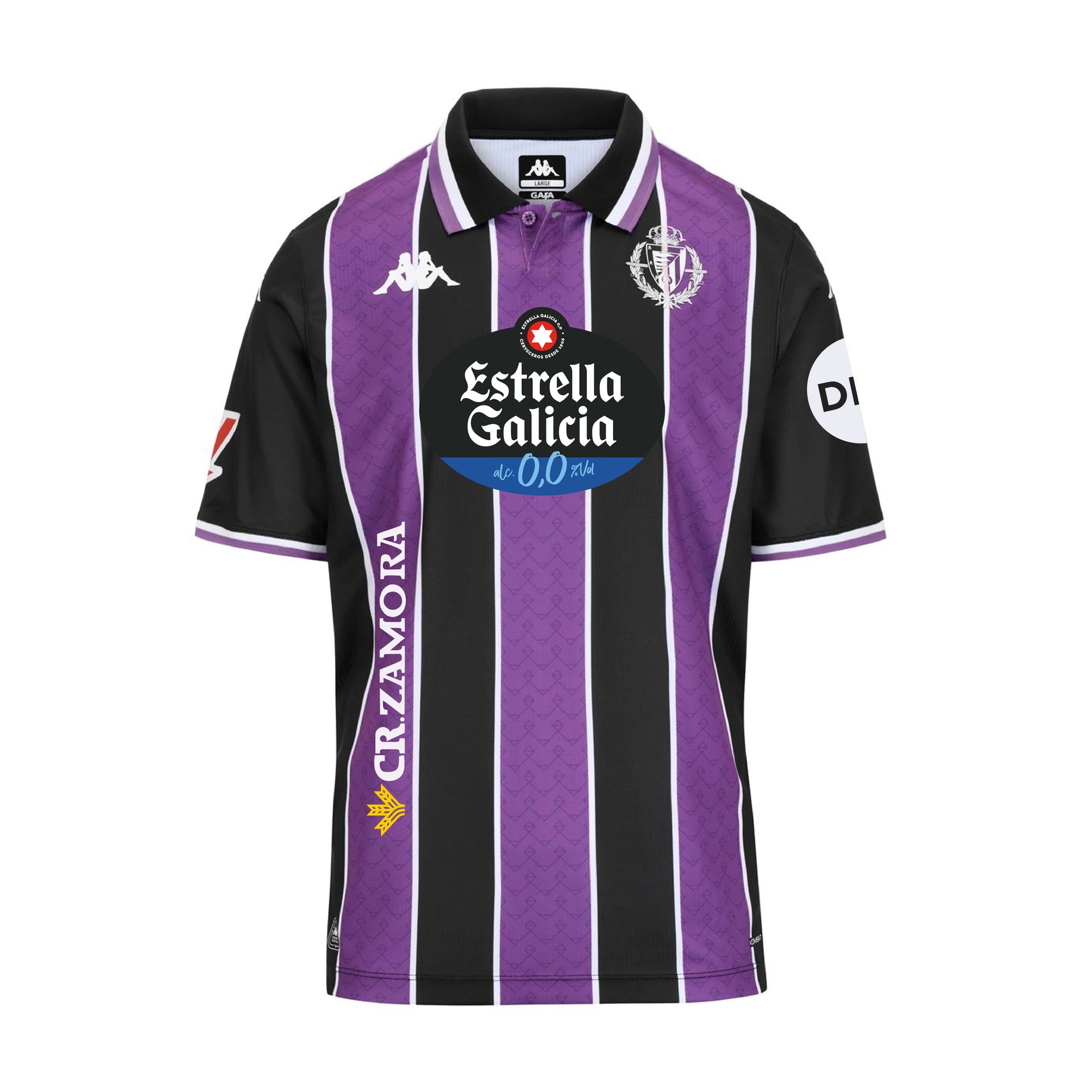 Real Valladolid 25/26 Adult Away Shirt Kappa | PlanetFoot – Planet