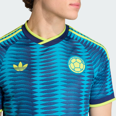 Maillot Colombie Extérieur Homme 2026 Bleu - Coupe du Monde