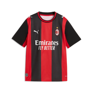 Maillot Domicile AC Milan Enfant 2026/27 Rouge Noir - photo principale du pack cadeau