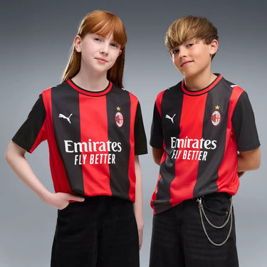 AC Milan Home Kids' Jersey 2026/27 Black Red