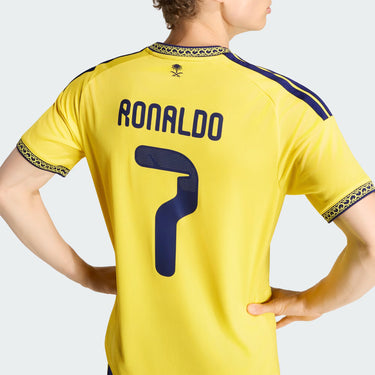 Maillot Domicile Al Nassr Ronaldo 7 Homme 2026/27 Jaune