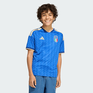 Maillot Italie Domicile Junior 2026 Bleu
