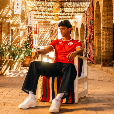 Maillot Tunisie Domicile Homme 2025/2026 Rouge