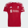 Maillot Liverpool F.C. Domicile Junior 2025/26 Rouge
