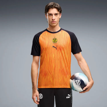 OM Men's 2026/27 Warm-up Jersey Red Yellow