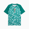 Le maillot d'échauffement vert du Portugal Puma offre un look Pre-Match élégant.