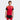 Ensemble Maillot Short Allemagne Entraînement Enfant 2026/27 Rouge Noir : deuxième vue du maillot