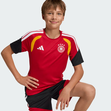Maillot Entraînement Allemagne Tiro Enfant 2026 Rouge - Coupe du Monde