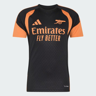 Maillot Entraînement Arsenal FC Homme 2026/27 Noir Orange – photographie officielle 1