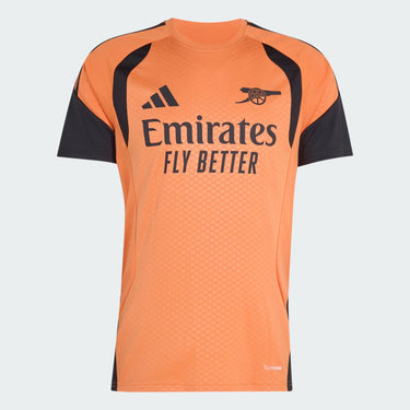 Maillot Entraînement Arsenal FC Homme 2026/27 Orange Noir – photographie officielle 1
