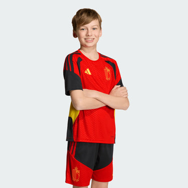 Maillot Entraînement Belgique Tiro Enfant 2026 Rouge - Coupe du Monde