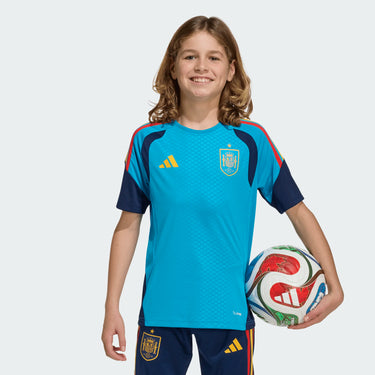 Maillot Espagne Training Tiro 26 Junior 2026 Bleu Ciel