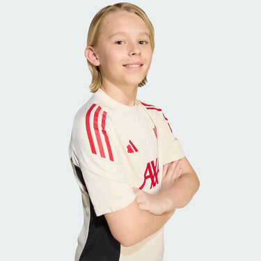 Maillot Liverpool F.C. Training Tiro 25 Junior 2025/26 Beige