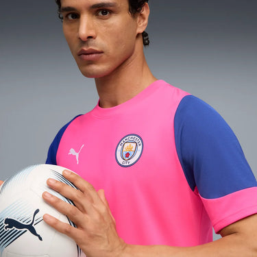 Maillot Manchester City Training Homme 2026 Rose-Bleu