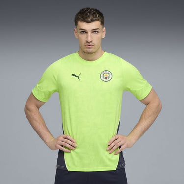 Maillot Manchester City Training Homme 2025/26 Jaune