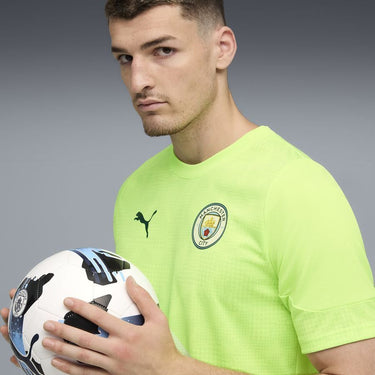Maillot Manchester City Training Homme 2025/26 Jaune