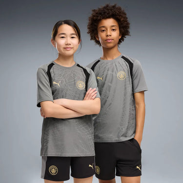 MCFC Training Jersey Jr Cast Iron-Flaxen 786216-22