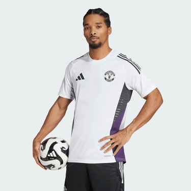 Maillot Manchester United Training Tiro 25 Homme 2025/26 Blanc