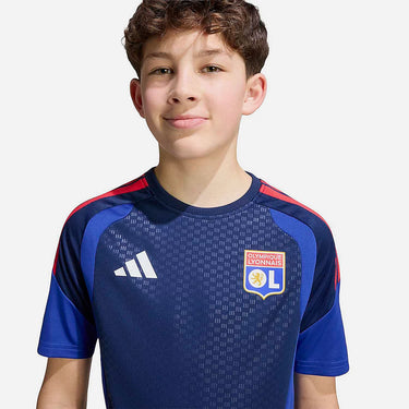 Maillot Entraînement Olympique Lyonnais Enfant 2026/27 Bleu Marine Rouge