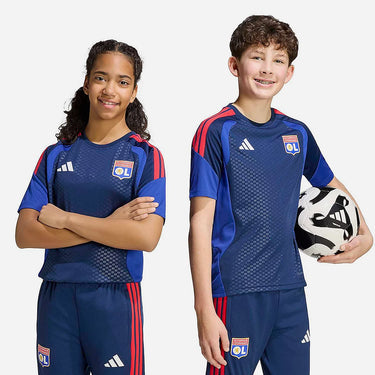 Maillot Entraînement Olympique Lyonnais Enfant 2026/27 Bleu Marine Rouge