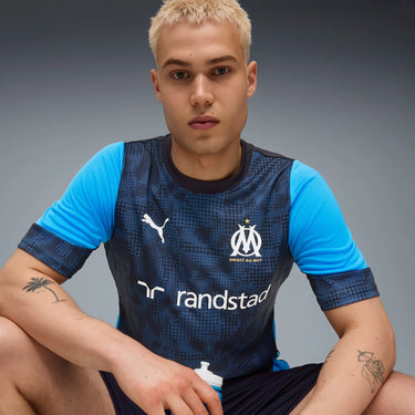 Maillot OM Training Adulte 2025/26 Bleu