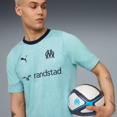 Maillot OM Training Adulte 2025/26 Bleu Ciel