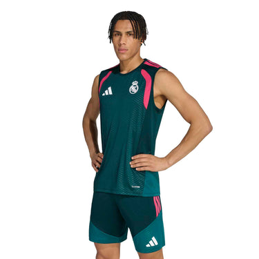 Real Madrid Men's Sleeveless Training Tank Top 2026/27 Green