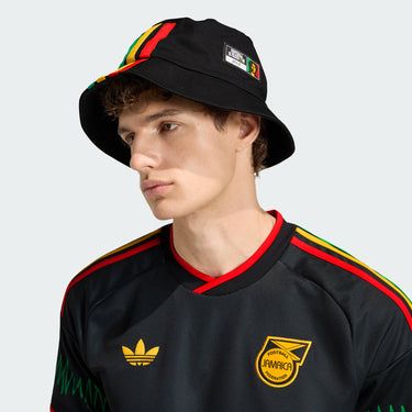 Maillot Jamaïque x Bob Marley Extérieur Homme 2026 Noir - Coupe du Monde