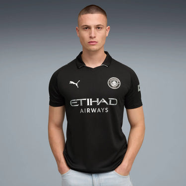 Maillot Manchester City Extérieur Homme 2025/26 Noir
