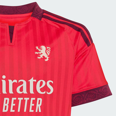 Maillot Extérieur Olympique Lyonnais Enfant 2026/27 Rouge